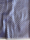 Banarasee Chiffon Bandhani Print Saree With Hand Work-Lilac