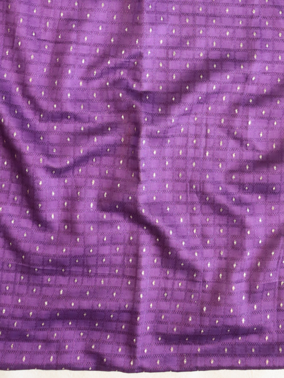 Banarasee Chiffon Bandhani Print Saree With Hand Work-Lavender