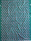 Handloom Block Printed Cotton Silk Salwar Kameez Dupatta Set-Green