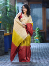 Bhagalpuri Handloom Pure Tussar Saree-Multicolor