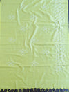 Handloom Khadi Cotton Embroidery Salwar Kameez Dupatta Set-Yellow