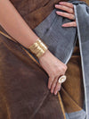 Banarasee Linen Tissue Metallic Shine Saree-Grey & Gold