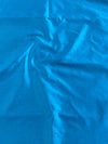 Banarasee Salwar Kameez Semi Katan Silk Fabric With Zari Work-Teal Blue