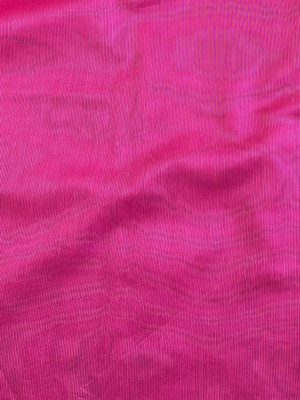 Banarasee Handwoven Super Net Embroidered Saree-Pink
