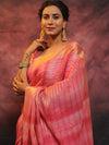 Banarasee Linen Tissue Sona Rupa Zari Work Saree-Pink