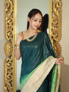 Bhagalpuri Handloom Pure Tussar Saree-Multicolor