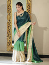 Bhagalpuri Handloom Pure Tussar Saree-Multicolor
