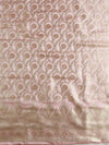 Banarasee Salwar Kameez Satin Brocade Zari Woven Fabric-Pink