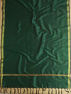 Banarasee Brocade Salwar Kameez Fabric With Art Silk Dupatta-Deep Green