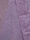 Banarasee Embroidered Chanderi Salwar Kameez With Organza Dupatta Set-Lavender