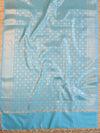 Banarasee Art Silk Jaal Design Dupatta-Light Blue