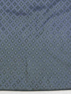Banarasee Brocade Salwar Kameez Fabric With Jaal Design Dupatta-Steel Blue & Rust