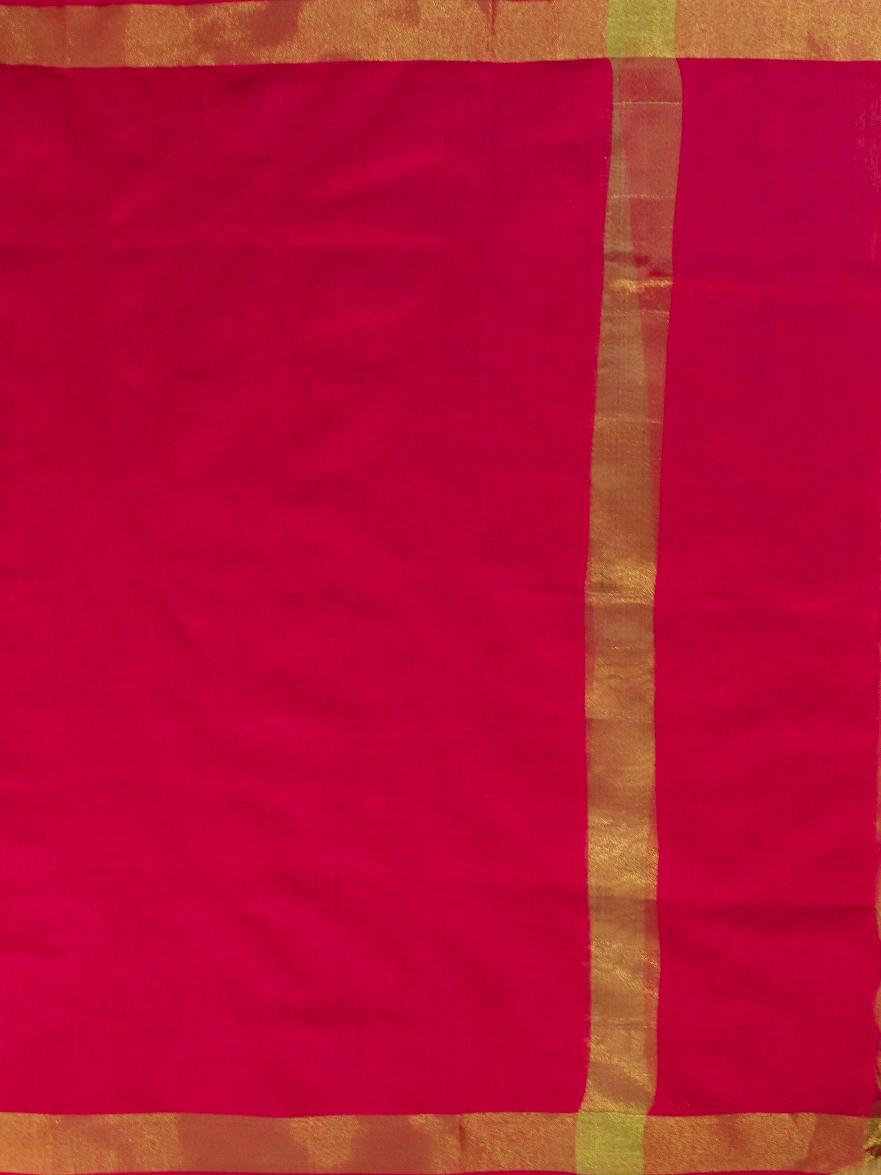 Banarasee Tissue Salwar Kameez Fabric With Contrast Cotton Silk Dupatta-Green & Pink