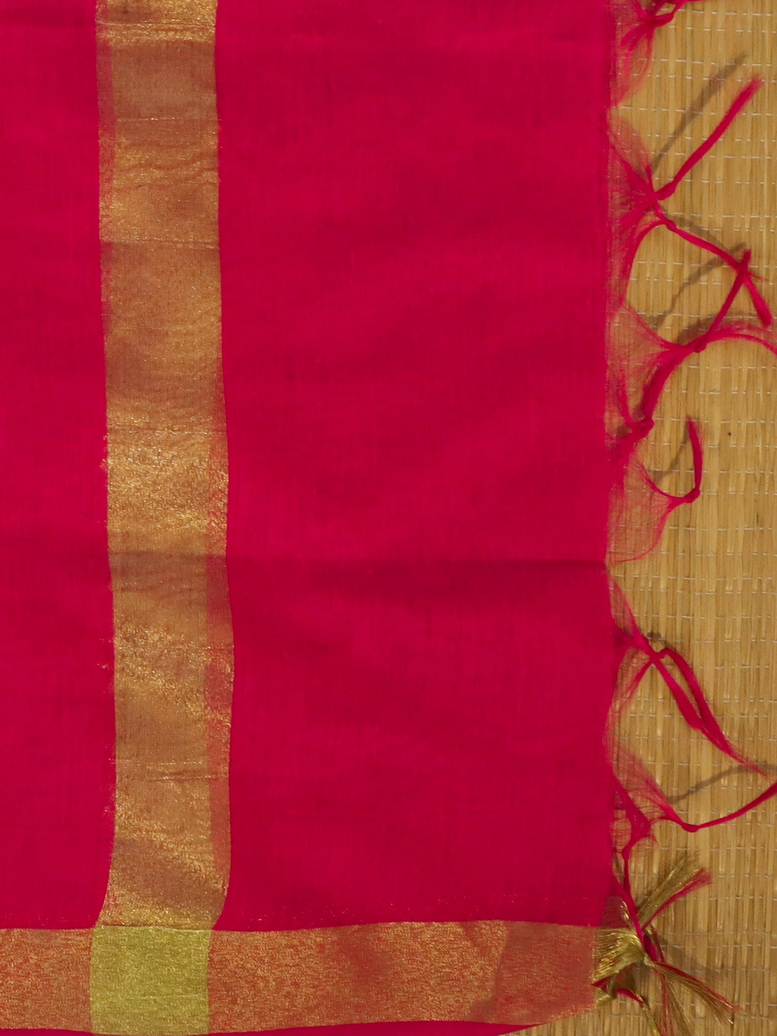 Banarasee Tissue Salwar Kameez Fabric With Contrast Cotton Silk Dupatta-Green & Pink