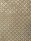 Banarasee Brocade Salwar Kameez Fabric With Art Silk Dupatta Set-Beige & Maroon