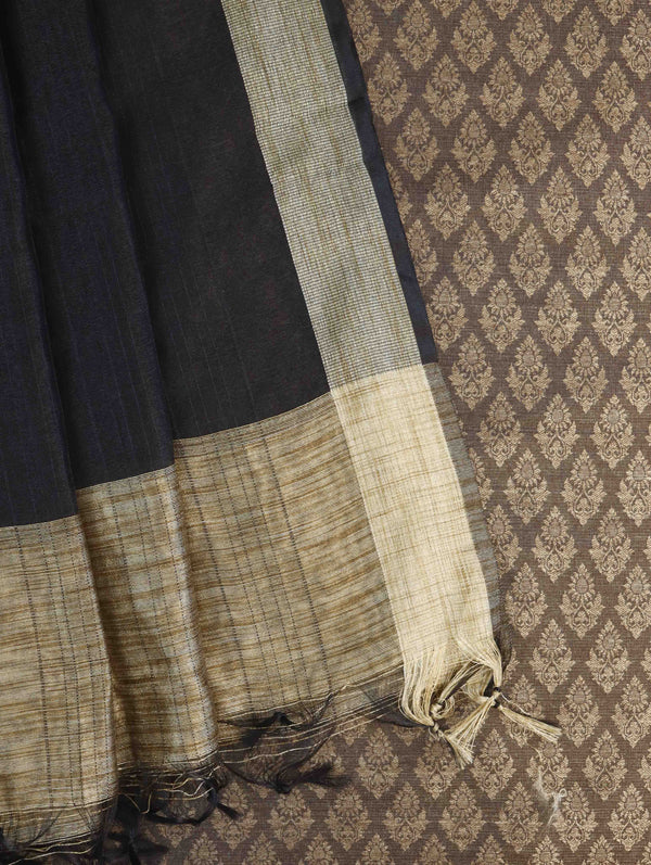 Banarasee Brocade Salwar Kameez Fabric With Cotton Silk Dupatta Set-Beige & Black
