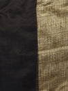 Banarasee Brocade Salwar Kameez Fabric With Cotton Silk Dupatta Set-Beige & Black