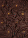 Banarasee Brocade Salwar Kameez Fabric With Contrast Dupatta Set-Light Blue & Brown