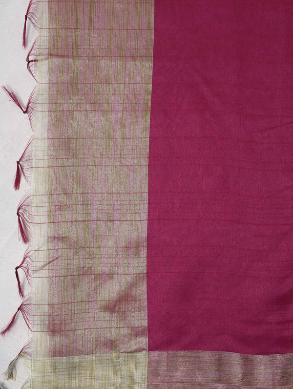 Banarasee Chanderi Cotton Silk Salwar Kameez Fabric With Cotton Silk Dupatta-Turquoise Blue & Pink