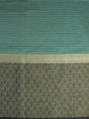 Banarasee Chanderi Cotton Silk Salwar Kameez Fabric With Cotton Silk Dupatta-Turquoise Blue & Pink