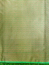 Banarasee Semi Katan Jamewar Weaving Salwar Kameez Fabric With Dupatta Set-Light Green