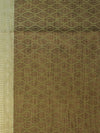 Banarasee Chanderi Cotton Silk Salwar Kameez Fabric With Cotton Silk Dupatta-Olive Green & Yellow