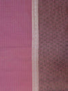 Banarasee Chanderi Cotton Silk Salwar Kameez Fabric With Cotton Silk Dupatta-Coral Pink