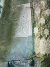 Banarasee Tissue Zari Work Salwar Kameez Fabric With Dupatta Set-Green