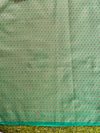 Banarasee Semi Katan Jamewar Weaving Salwar Kameez Fabric With Dupatta Set-Emerald Green