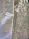 Banarasee Cotton Silk Kota Check Zari Work Salwar Kameez Fabric With Dupatta Set-Dusty Pink