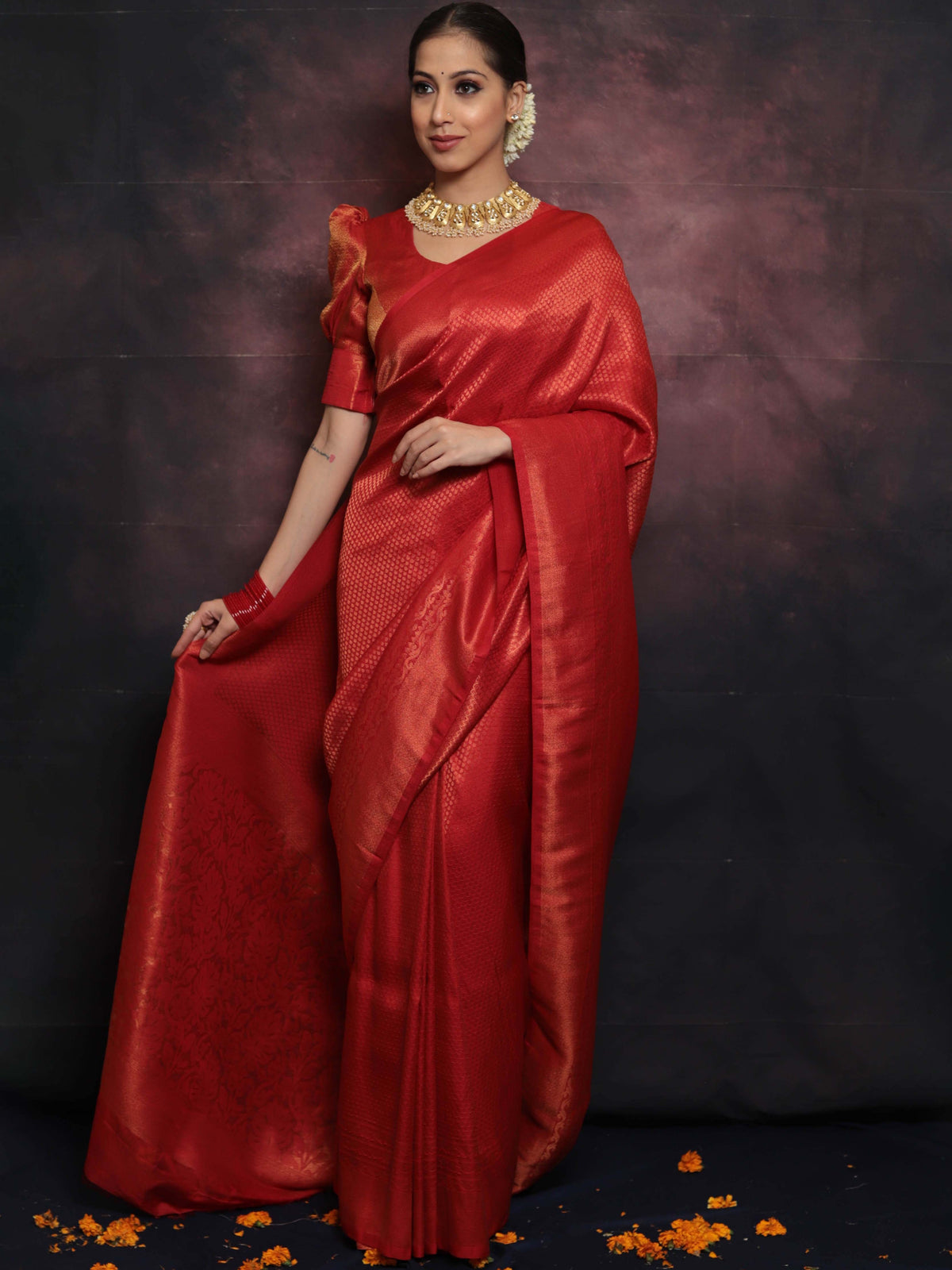 Buy Banarasi Sari Suit Dupatta Lehenga Dress Material Online-Banarasee