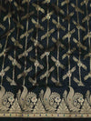 Banarasee Art Silk Zari Design Salwar Kameez With Dupatta Set-Black