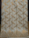 Banarasee Art Silk Zari Design Salwar Kameez With Dupatta Set-Light Blue