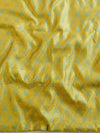 Banarasee Brocade Salwar Kameez Fabric With Cotton Silk Dupatta-Yellow & Green
