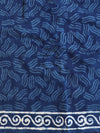 Handloom Gotapattti Mul Cotton Handblock Printed Suit Set-Blue