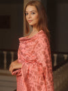 Banarasee Cotton Salwar Kameez Fabric With Dupatta & Resham Work-Peach
