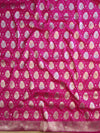 Banarasee Georgette Salwar Kameez Fabric With Dupatta Set-Pink