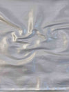 Banarasee Handwoven Semi Silk Saree With Silver Zari Buta Design-White