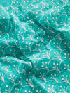 Banarasee Pure Organza Silk Saree With Resham Embroidery-Aqua Blue