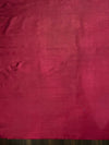 Banarasee Satin Silk Zari Work Salwar Kameez Fabric With Chiffon Dupatta Set-Maroon