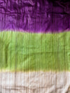 Bhagalpuri Handloom Pure Tussar Silk Saree-Multicolor