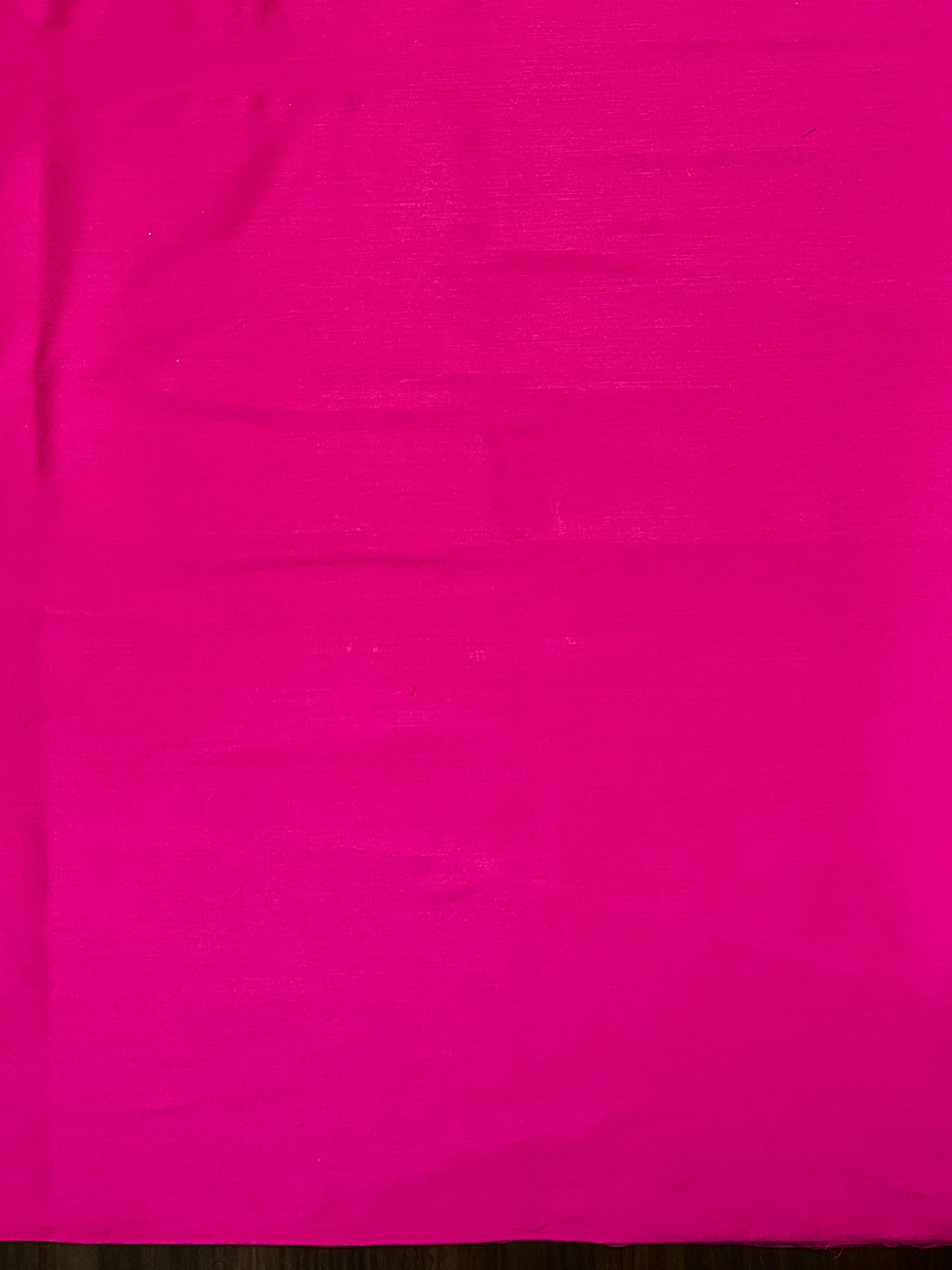 Banarasee Satin Silk Zari Work Salwar Kameez Fabric With Chiffon Dupatta Set-Pink