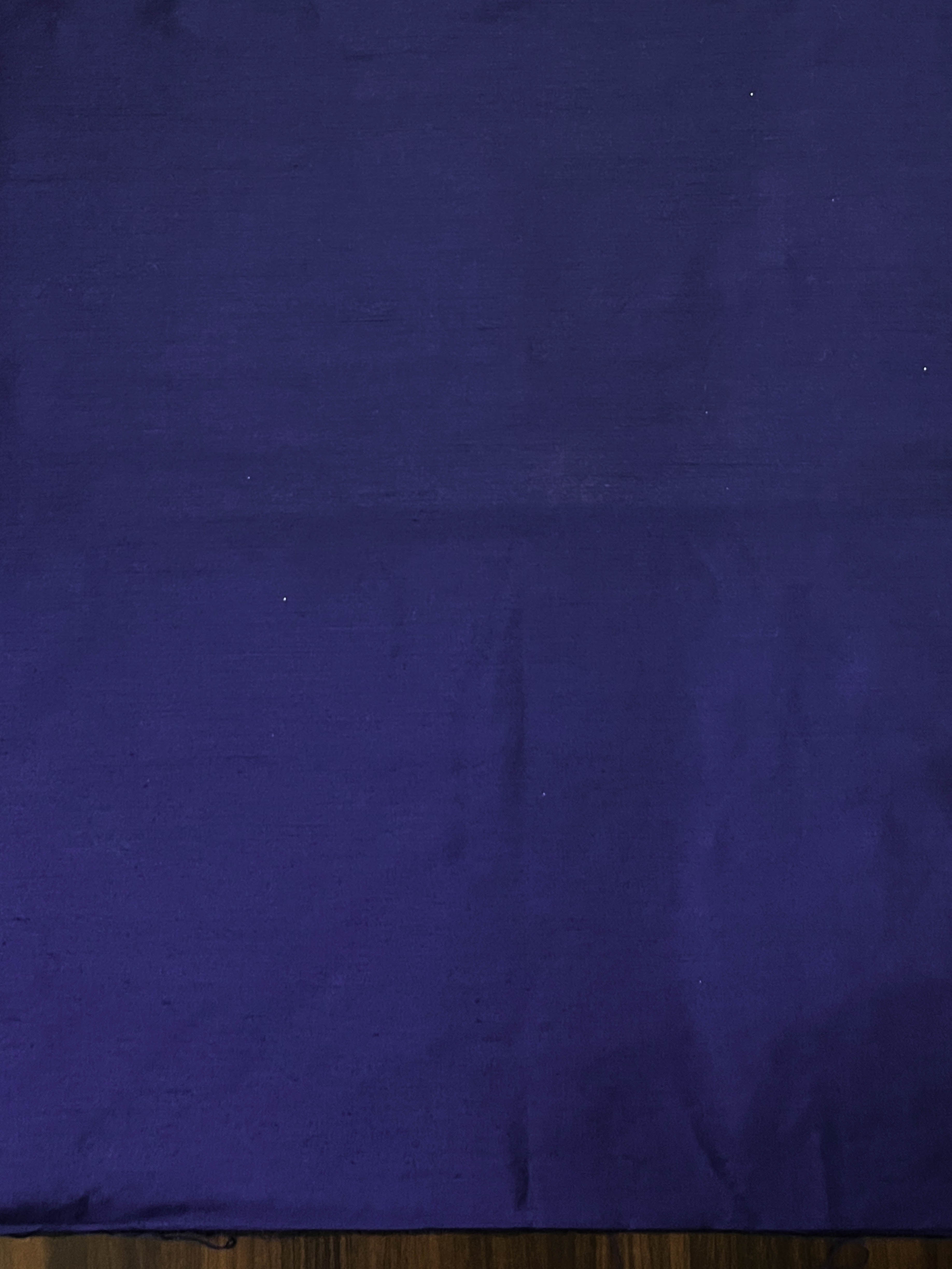 Banarasee Satin Silk Zari Work Salwar Kameez Fabric With Chiffon Dupatta Set-Navy Blue