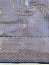 Banarasee Handwoven Semi Silk Saree With Zari Buti Design-Blue