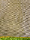 Banarasee Handloom Semi Silk Saree With Leaf Pattern & Floral Zari Border-Green