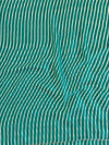 Banarasee Chiffon Saree With Leheriya Design & Katdana Border-Sea Green