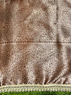 Banarasee Semi Chiffon Saree With Buti Design Broad Zari Border & Lace-Burgundy