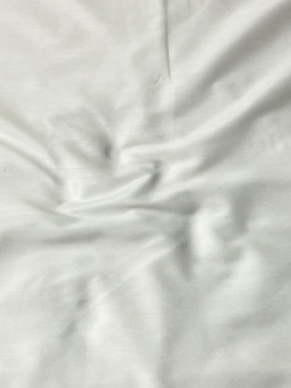 Banarasee Tissue Zari Weaving Salwar Kameez Fabric With Dupatta Set-Silver