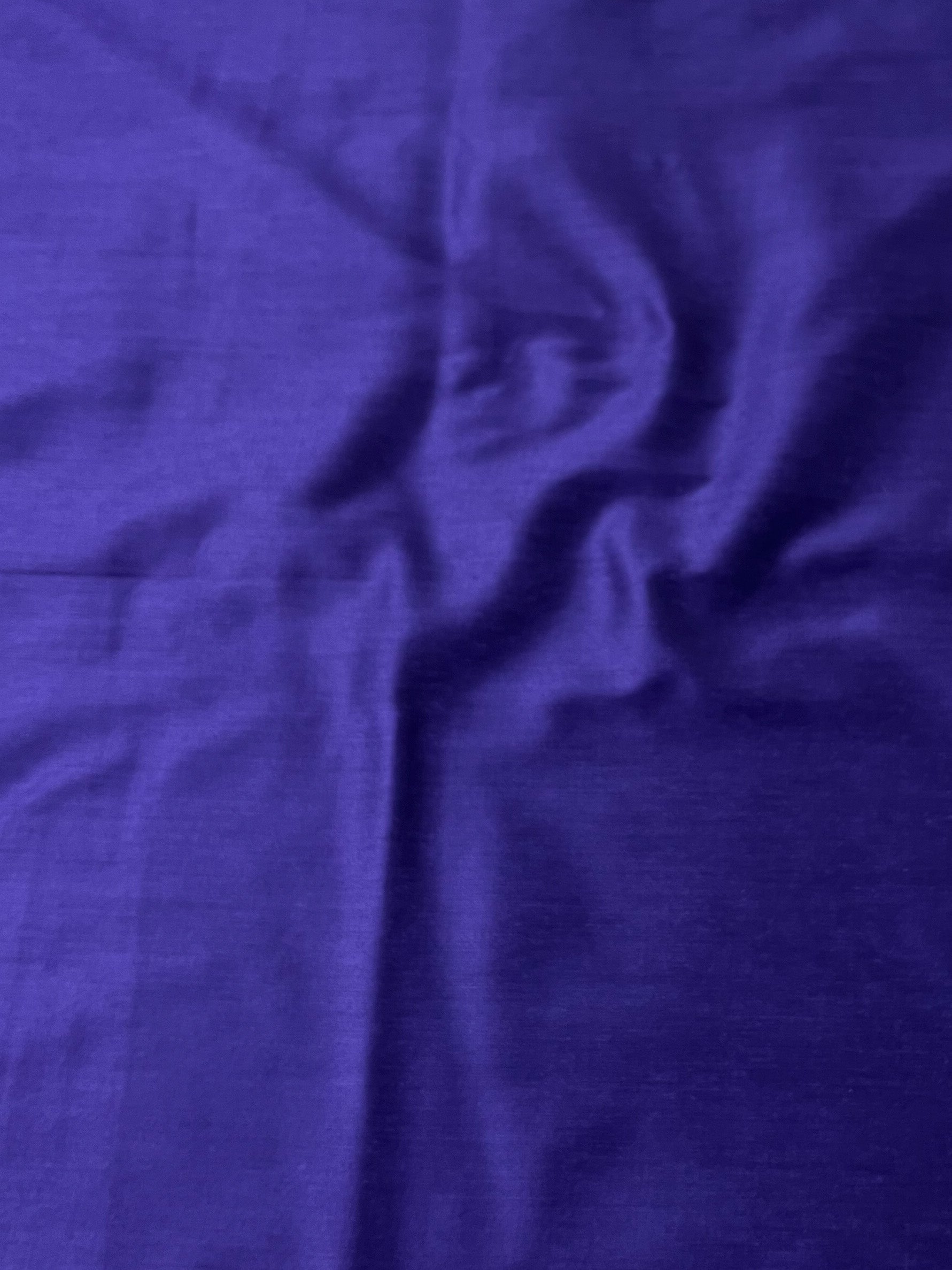 Banarasee Semi-Silk Zari & Resham Work Salwar Kameez Fabric With Dupatta Set-Royal Blue