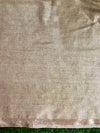 Banarasee Handwoven Semi-Tussar Saree With Embroidered Floral Motifs & Border-Beige